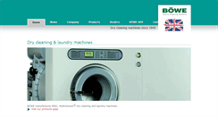 Desktop Screenshot of bowe-uk.com